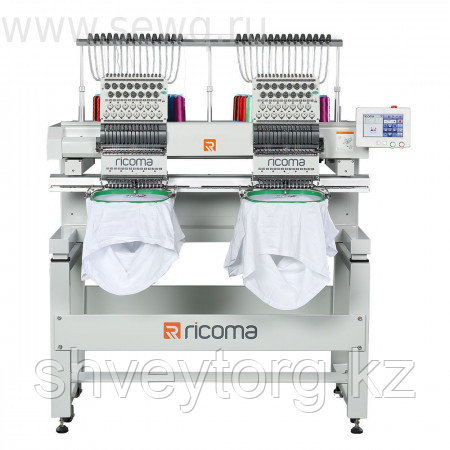 Промышленная 2-головая 12 игольная вышивальная машина RICOMA MT-1202-LD (500 x 350MM)