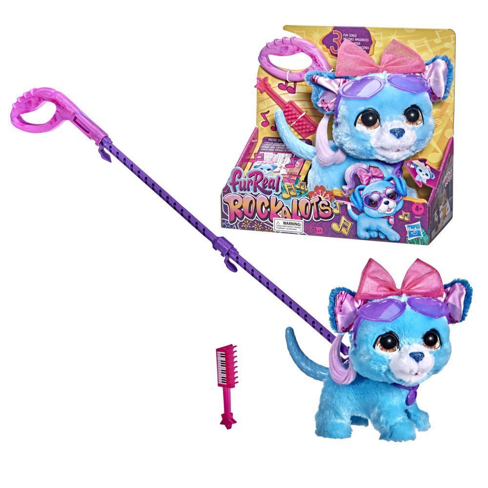 Интерактивный Щенок на поводке Гламурный питомец Рокалот Hasbro FurReal Friends F3507