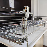 Посудодержатель кухонный встраиваемый в шкаф выкатной WZ2008(600)Y, фото 5
