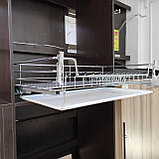 Посудодержатель кухонный встраиваемый в шкаф выкатной WZ2008(600)Y, фото 3
