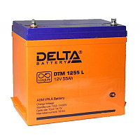 Аккумулятор Delta DTM-L 12V-55A