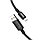 Кабель USB Hoco U63 Lightning с LED подсветкой, черный, фото 3