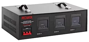 Трёхфазный стабилизатор напряжения Ресанта АСН-4500/3-ЭМ, фото 3