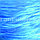 Парик искусственный с челкой длинный с прямой 60 см неоново голубой, фото 5