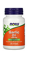 Чесночное масло  (Garlic oil) 1500 мг. 100 капсул.