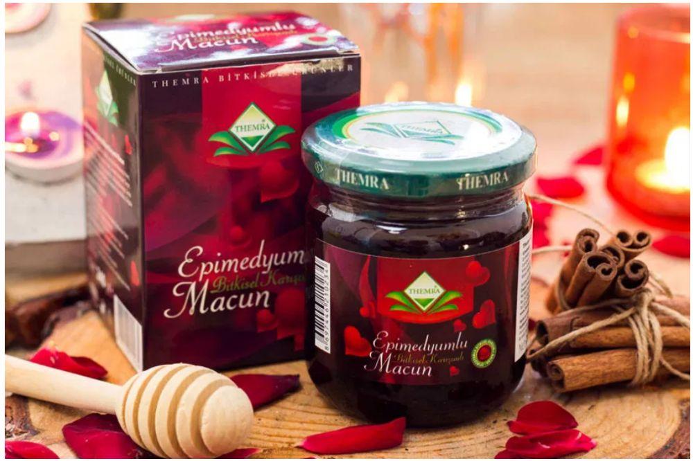 Натуральный возбудитель для мужчин и женщин - паста "EPIMEDYUMLU MACUN", 43 гр
