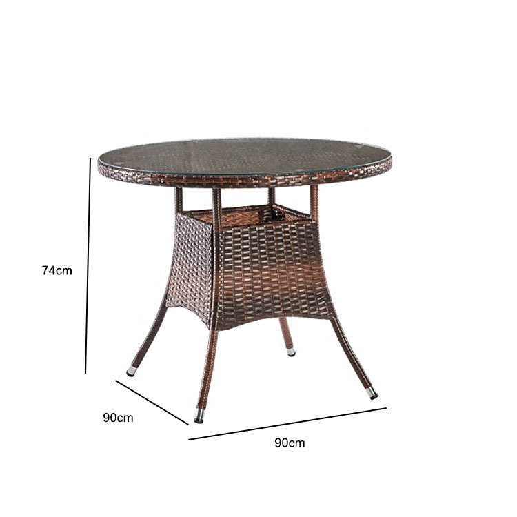 Круглый стол с 4-мя стульями "Мельбурн" - фото 4 - id-p92808733