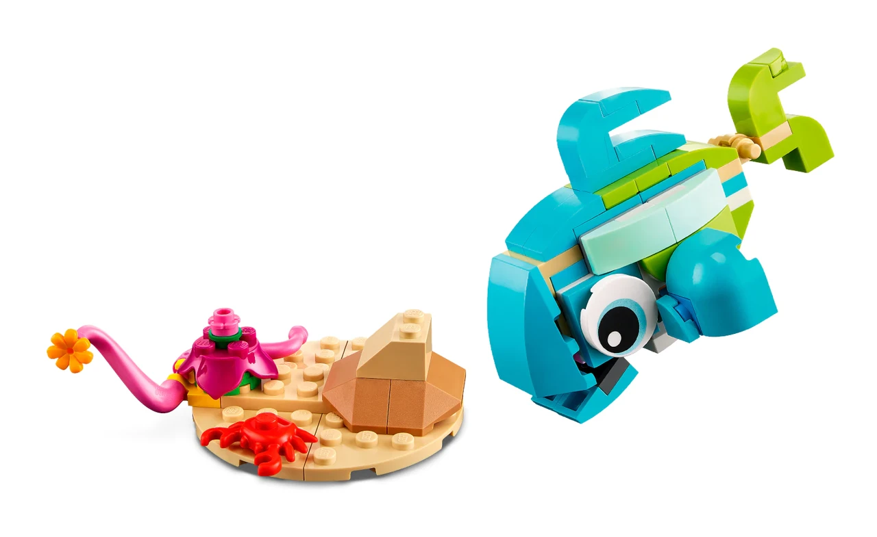 31128 Lego Creator Дельфин и черепаха, Лего Креатор - фото 6 - id-p98364667