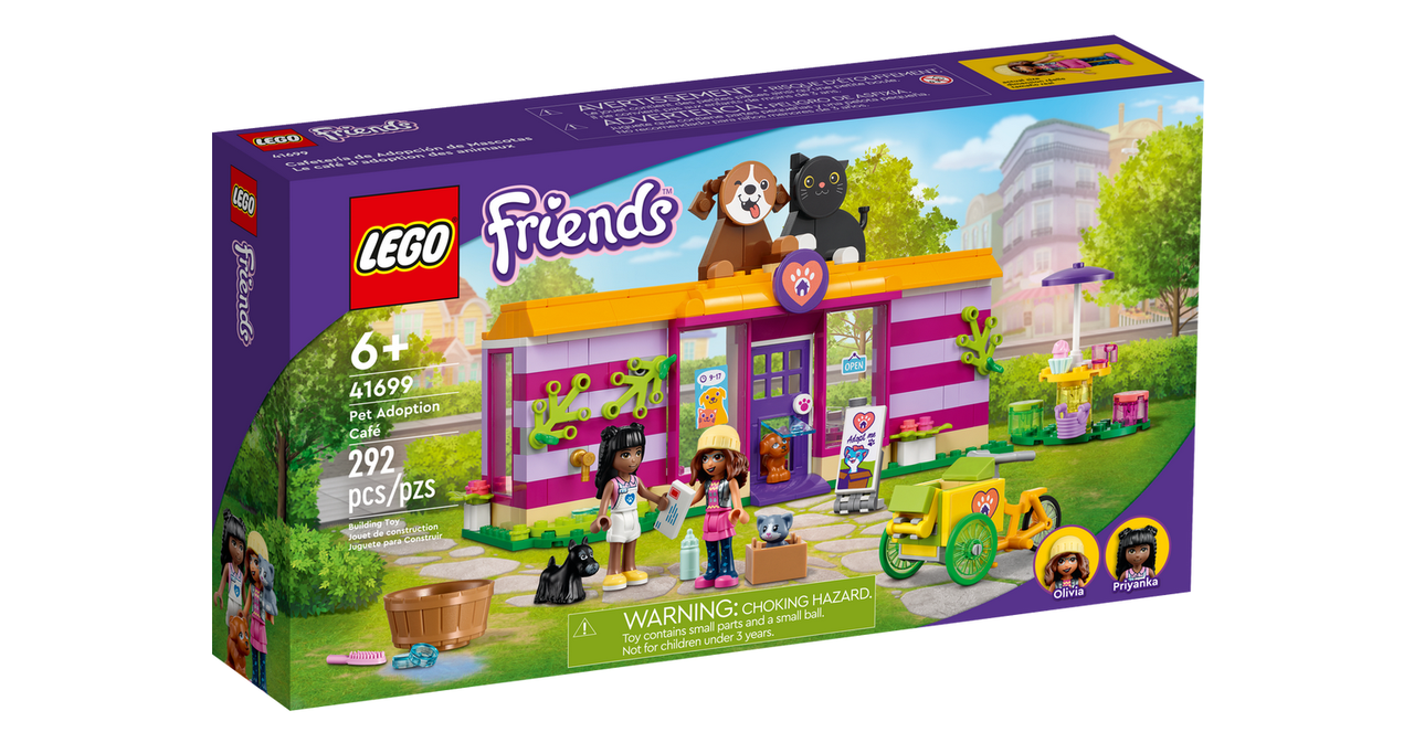 41699 Lego Friends Кафе-приют для животных, Лего Подружки