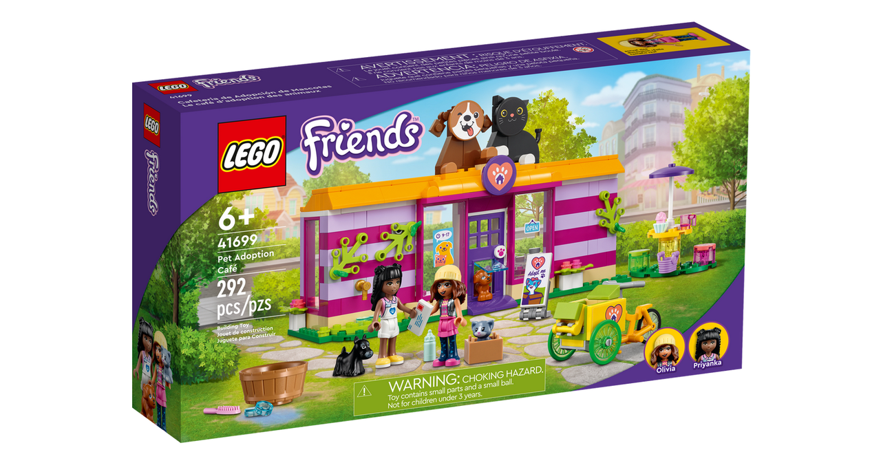 41699 Lego Friends Кафе-приют для животных, Лего Подружки - фото 1 - id-p98364669