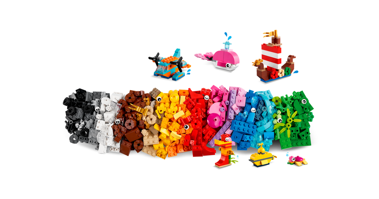 11018 Lego Classic Творческое веселье в океане, Лего Классика - фото 4 - id-p98364661