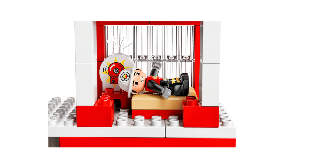 10970 Lego Duplo Пожарная часть и вертолёт, Лего Дупло - фото 7 - id-p98364660