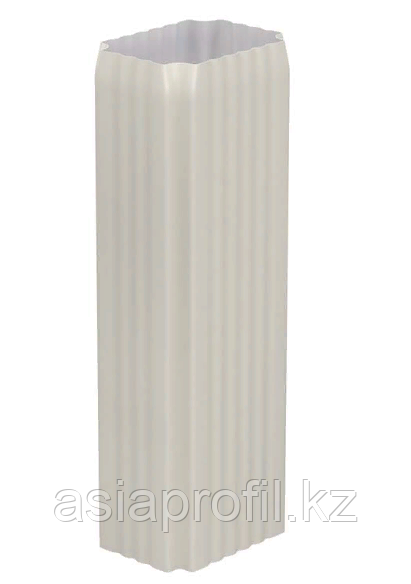 Труба водосточная 76х102х3000 (ПЭ-01-9003-0.5)