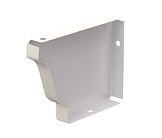 Заглушка желоба 120х86 левая (ПЭ-01-9003-0.5)