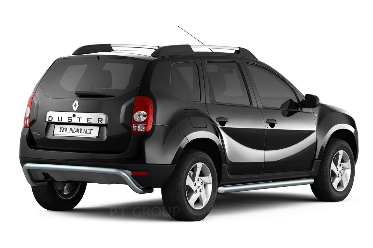 Защита заднего бампера Ø51мм ИСКРА (ППК) RENAULT Duster 2012- - фото 2 - id-p98371617