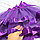 Юбка пачка детская с атласной окантовкой для танцев фиолетовая 30-38 размер, фото 4