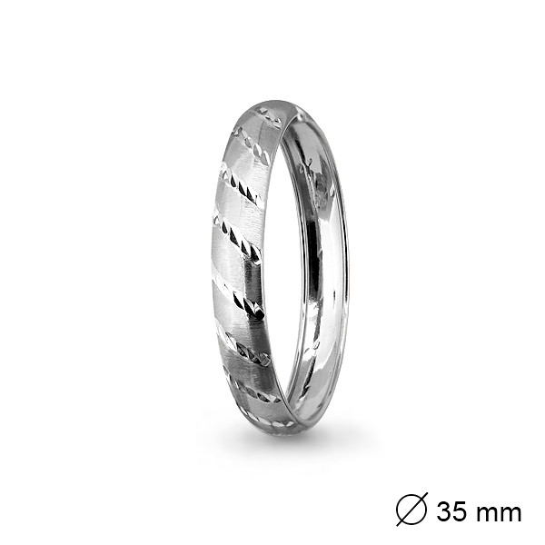 Серьги конго Aquamarine 31426.5 покрыто родием