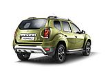 Защита порогов с алюм. площадкой Ø51мм ШАГРЕНЬ (ППК) RENAULT Duster 2012-20, фото 3