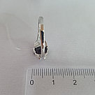 Кольцо AQUAMARINE 6576003.5 серебро с родием, фото 3