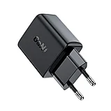 Сетевое быстрое зарядное устройство Hoco ACEFAST A21 30W GaN single USB-C charger (EU), черное, фото 5