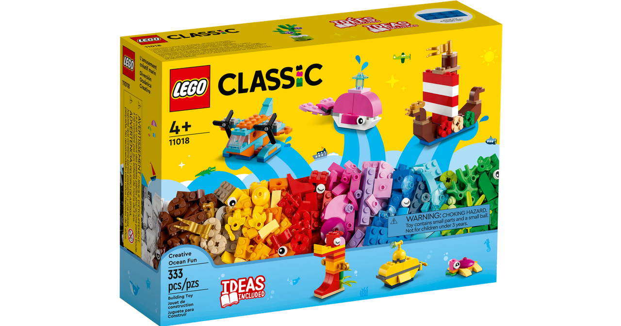 11018 Lego Classic Творческое веселье в океане, Лего Классика