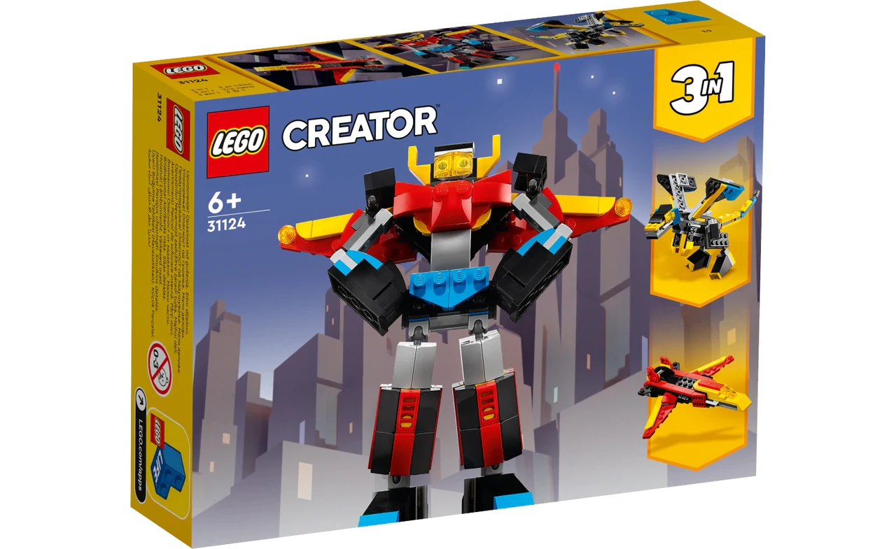 31124 Lego Creator Суперробот, Лего Креатор - фото 1 - id-p98367676