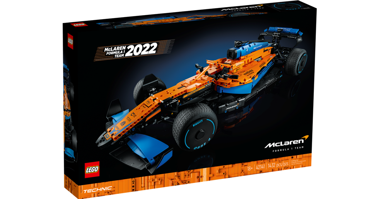 42141 Lego Technic Гоночный автомобиль McLaren Formula 1 team, Лего Техник
