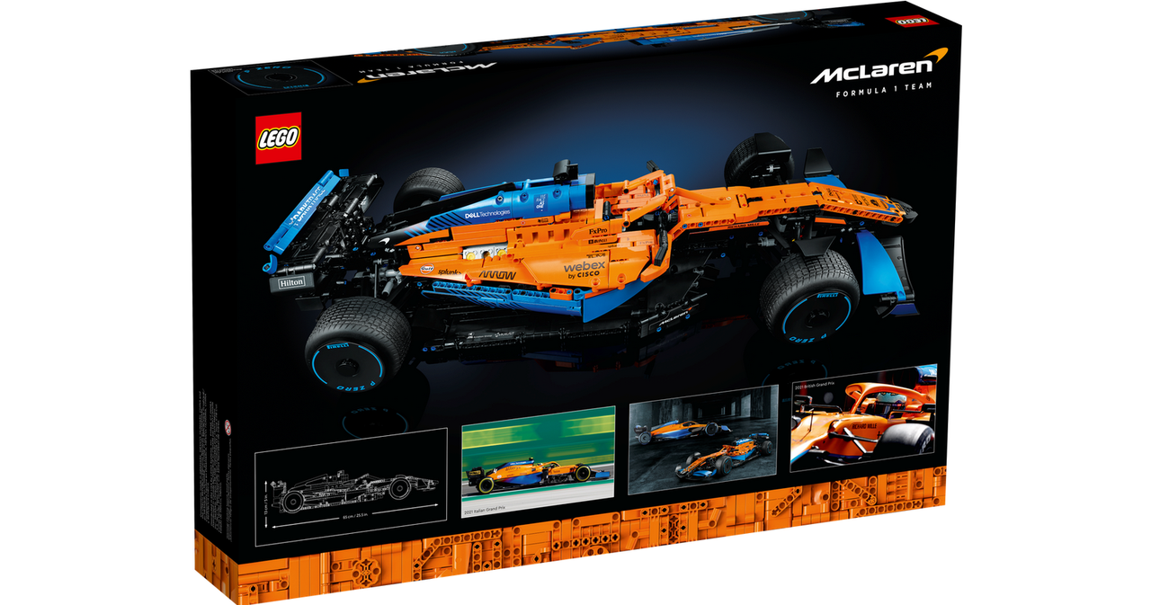 42141 Lego Technic Гоночный автомобиль McLaren Formula 1 team, Лего Техник - фото 2 - id-p98367686