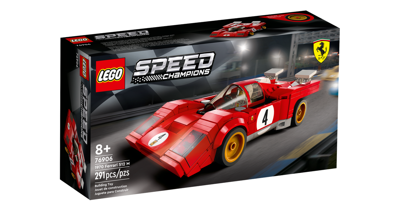 76906 Lego Speed Champions 1970 Ferrari 512 M - фото 1 - id-p98367698