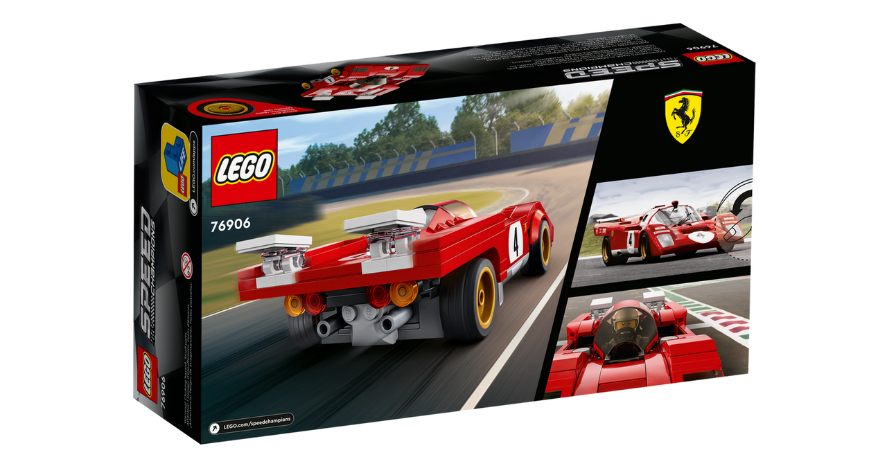 76906 Lego Speed Champions 1970 Ferrari 512 M - фото 2 - id-p98367698