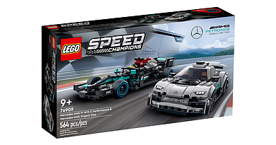 76909 Lego Speed Mercedes-AMG F1 W12 E Performance и Mercedes-AMG Project One