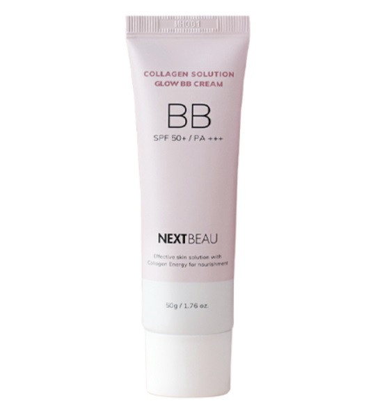 Nextbeau BB крем для лица с коллагеном Collagen Solution Glow BB cream / 02 тон - фото 4 - id-p98373845