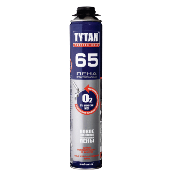 TYTAN 65 О2 пена профессиональная, 0% эмиссий, 750 мл TYTAN Professional