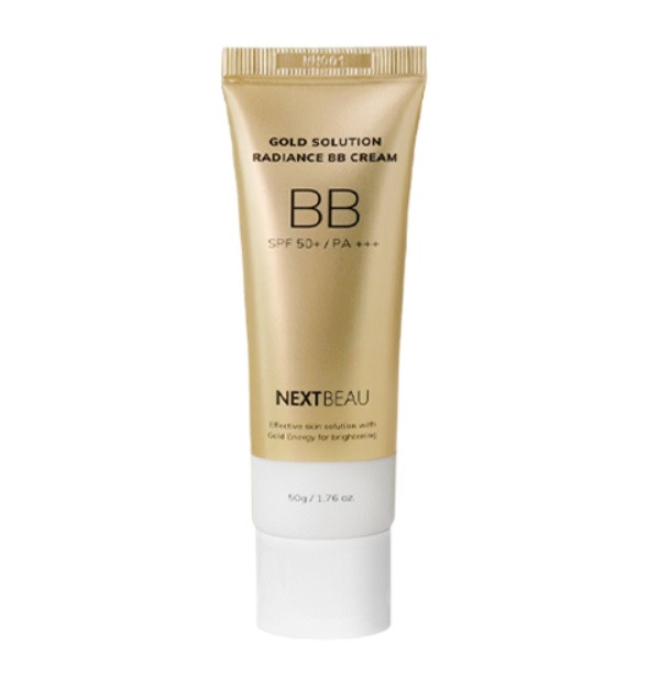 Nextbeau BB крем для лица с золотом Gold Solution Glow BB cream / 01 тон - фото 2 - id-p98373885