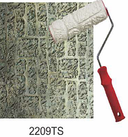 Валик структурный декоративный резиновый битый кирпич 2209TS