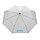 Компактный зонт Impact из RPET AWARE™ с бамбуковой рукояткой, d96 см , белый; , , высота 58 см., диаметр 96, фото 5