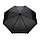 Компактный зонт Impact из RPET AWARE™ с бамбуковой рукояткой, d96 см , черный; , , высота 58 см., диаметр 96, фото 2