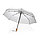 Автоматический зонт Impact из RPET AWARE™ с бамбуковой рукояткой, d94 см, белый; , , высота 57 см., диаметр 94, фото 7