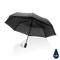 Зонт с автоматическим открыванием Impact из RPET AWARE™ 190T, d97 см, черный; , , высота 57 см., диаметр 97