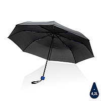 Компактный плотный зонт Impact из RPET AWARE™, d97 см , синий, , высота 56,5 см., диаметр 97 см., P850.565