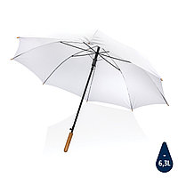 Плотный зонт Impact из RPET AWARE с автоматическим открыванием, d120 см, белый; , , высота 94 см., диаметр
