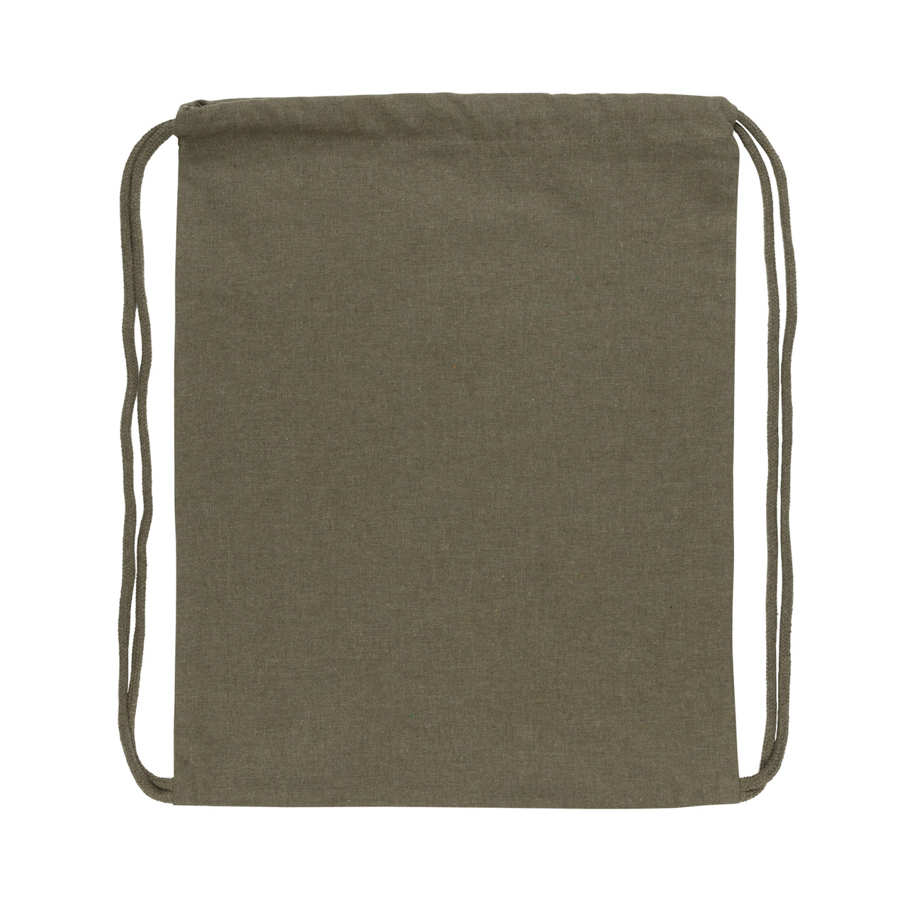 Рюкзак на шнурке Impact из переработанного хлопка AWARE , 145 г, зеленый; , Длина 35 см., ширина 1 см., высота - фото 2 - id-p98379737