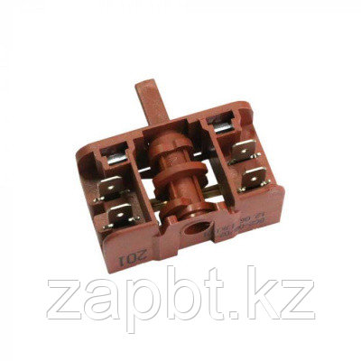 Переключатель духовки ASEL 16A 250V T150 BC 2.08.D2.01, 4 контакта, 26537, фото 1