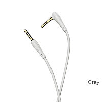 Аудио кабель AUX UPA14 3,5 мм, серый, фото 1