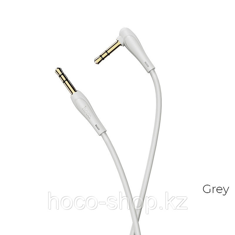 Аудио кабель AUX UPA14 3,5 мм, серый, фото 1