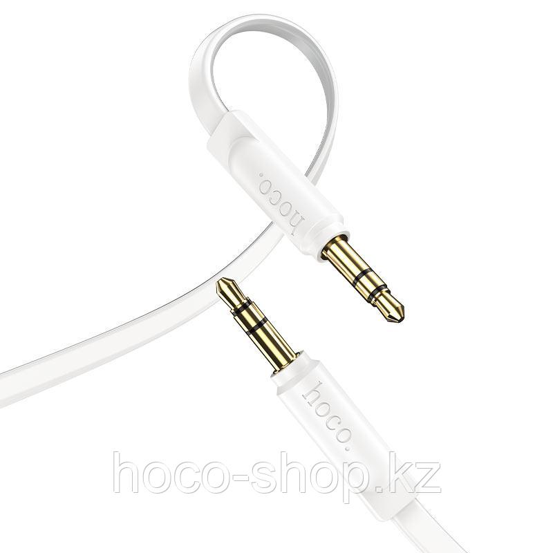 Аудио кабель Hoco UPA16 3,5 мм, белый