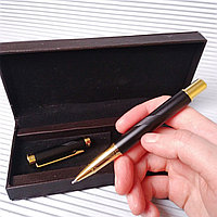 Подарочная ручка в футляре, черная., фото 1