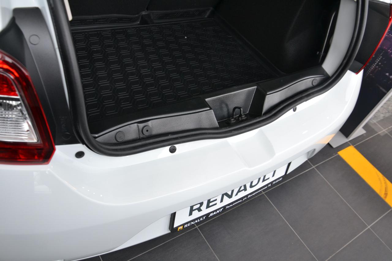 Накладки в проем багажника (2 шт) (ABS) RENAULT Sandero, Sandero Stepway 2014- - фото 6 - id-p98393760