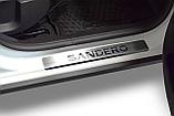 Накладки в проем дверей (4 шт) (НПС) RENAULT Sandero / S.Stepway 2014-, фото 4