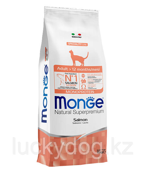 Monge Adult На РАЗВЕС (цена за 1 кг) Лосось Сухой корм для для кошек Monoprotein Salmon - фото 3 - id-p98393943